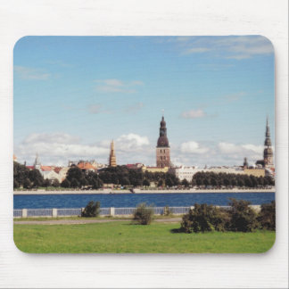 Riga (panoramisch uitzicht) muismat