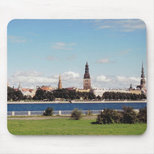 Riga (panoramisch uitzicht) muismat (Voorkant)