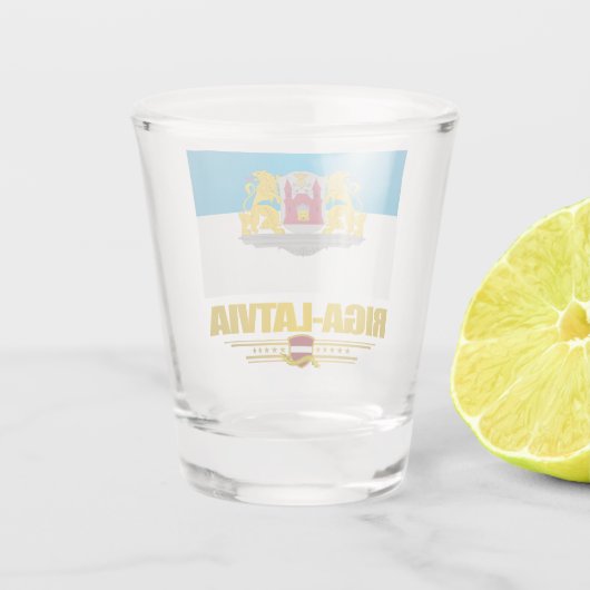 Riga Shot Glas (Achterkant)