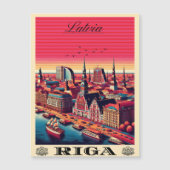 Riga Stad, Letland Baltische cultuur geschenken (Voorkant)
