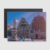 Riga Town Hall Square in de winter (Voorkant / Achterkant)