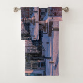 Riga Town Hall Square in de winter Bad Handdoek (Insitu)