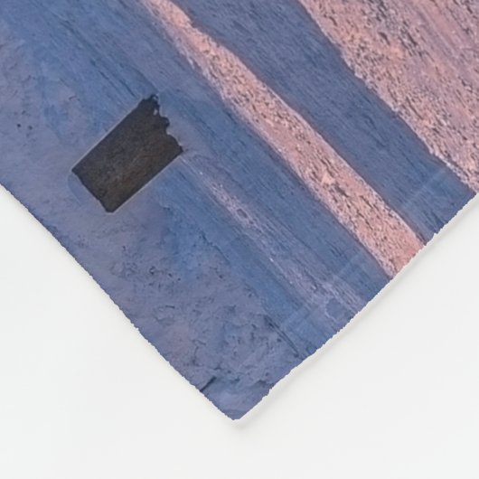 Riga Town Hall Square in de winter Fleece Deken (Hoek)