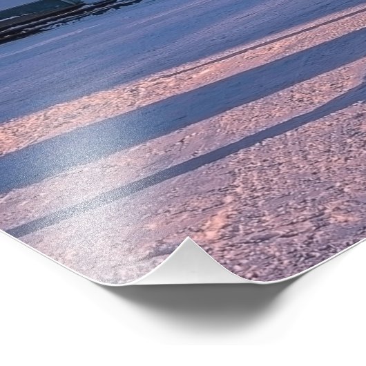 Riga Town Hall Square in de winter Foto Afdruk (Hoek)