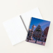 Riga Town Hall Square in de winter Notitieboek (Binnen)