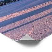 Riga Town Hall Square in de winter Poster (Hoek)