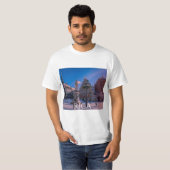 Riga Town Hall Square in winter T-Shirt (Voorkant volledig)
