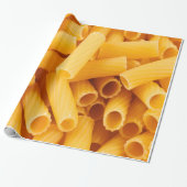 Rigatoni Macaroni Pasta Cadeaupapier (Uitgerold)