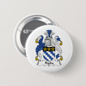 Rigby Family Crest Ronde Button 5,7 Cm (Voorkant /achterkant)