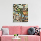 Rigby, IdahoLarge Letter ScenesRigby, ID Canvas Afdruk (Insitu (Woonkamer))