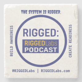RIGGEDLabs Awareness Drinks Coaster Marmer 280514 Stenen Onderzetter