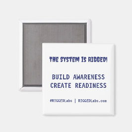RIGGEDLabs Awareness Vierkante Magneten Stijl 2805