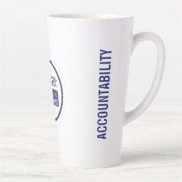 RIGGEDLabs BEWUSTZIJN VERANTWOORDELIJKHEID Latte # Mok