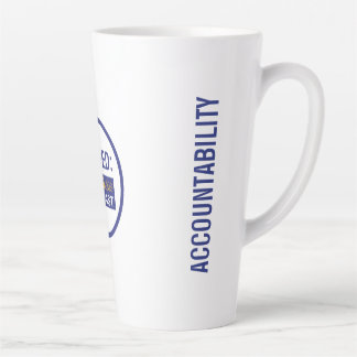 RIGGEDLabs BEWUSTZIJN VERANTWOORDELIJKHEID Latte # Mok
