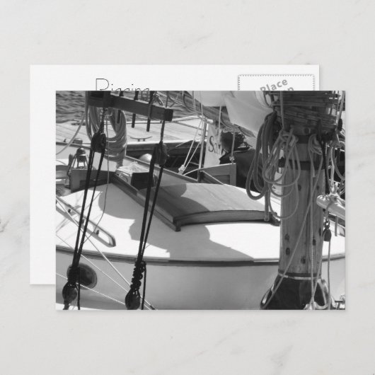 Rigging Briefkaart (Voorkant / Achterkant)