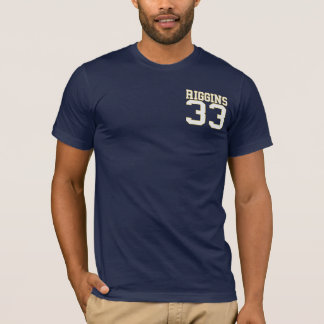 Riggins_33WHITE T-shirt