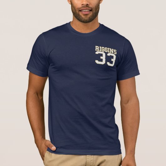 Riggins_33WHITE T-shirt (Voorkant)
