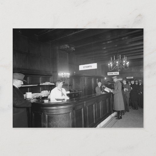 Riggs Building Post Kantoor Briefkaart (Voorkant)