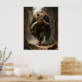 Right Behind You Poster (Keuken)