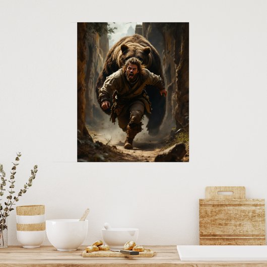 Right Behind You Poster (Keuken)