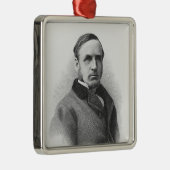 Right Honorable John Morley Metalen Ornament (Rechts)
