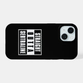 Right Uit Sertraline iPhone 15 Case (Achterkant horizontaal)
