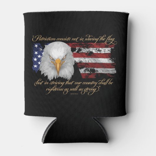 Righteous Patriotisme Blikjeskoeler (Voorkant)