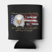 Righteous Patriotisme Blikjeskoeler (Achterkant)