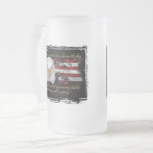 Righteous Patriotisme Matglas Bierpul (Voorkant links)