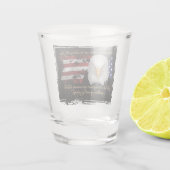 Righteous Patriotisme Shot Glas (Achterkant)