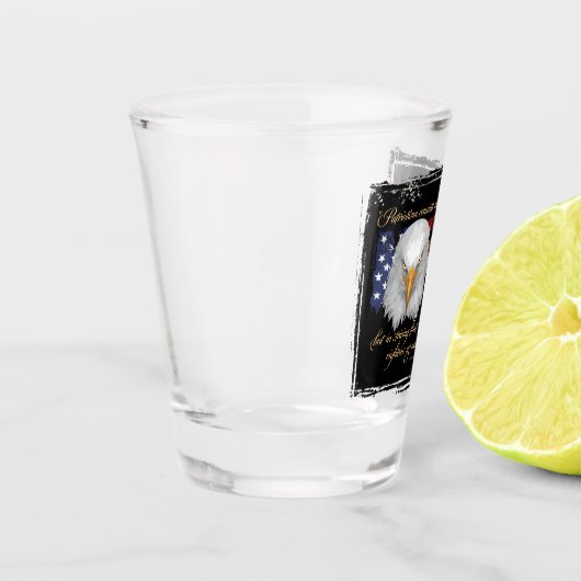 Righteous Patriotisme Shot Glas (Links)