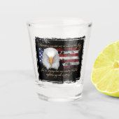 Righteous Patriotisme Shot Glas (Voorkant)
