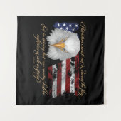 Righteous Patriotisme Wandkleed (Voorkant (horizontaal))