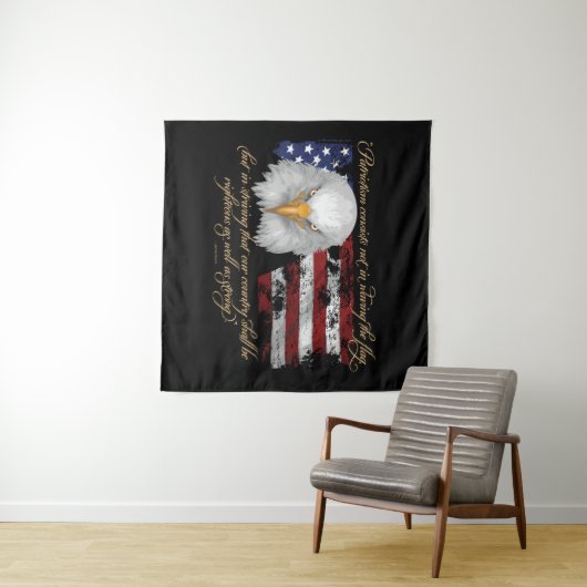 Righteous Patriotisme Wandkleed (In Situ (horizontaal))