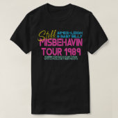 Righteteedelstenen Misbehavin Tour moederdag fa T-shirt (Design voorkant)