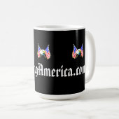 RightWingAmerica.com Koffiemok (Voorkant rechts)
