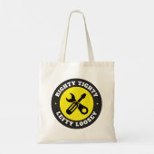 Righty Tighty Lefty Loosey Tote Bag (Achterkant)