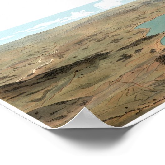 RIGI KULM Swiss Alps Panorama 360° Poster (Hoek)