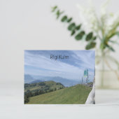 Rigi Kulm Zwitserland Briefkaart (Staand voorkant)