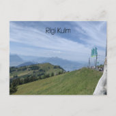 Rigi Kulm Zwitserland Briefkaart (Voorkant)