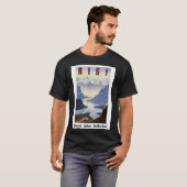 Rigi, Switzerland Vintage Travel  T-shirt (Voorkant volledig)