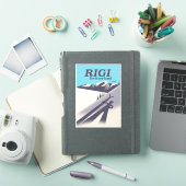 Rigi Zwitserland ski reisposter Sticker (iPad Cover)