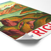 Rigi Zwitserland Vintage Poster 1933 (Hoek)