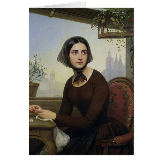 Rigolette probeert zichzelf af te leiden (Voorkant)