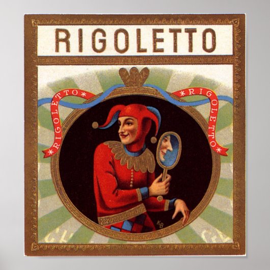 Rigoletto Poster (Voorkant)