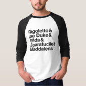 Rigoletto-tekens t-shirt (Voorkant)