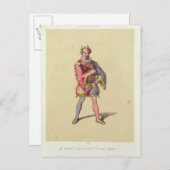 Rigoletto uit 'Rigoletto' Briefkaart (Voorkant / Achterkant)