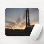 Rigs bij zonsondergang muismat (Met muis)