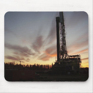 Rigs bij zonsondergang muismat