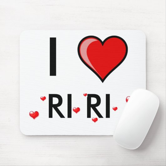 Rihanna fan mousepad muismat (Met muis)